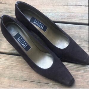 Stuart Weitzman Vintage Block Heel Sz 8.5